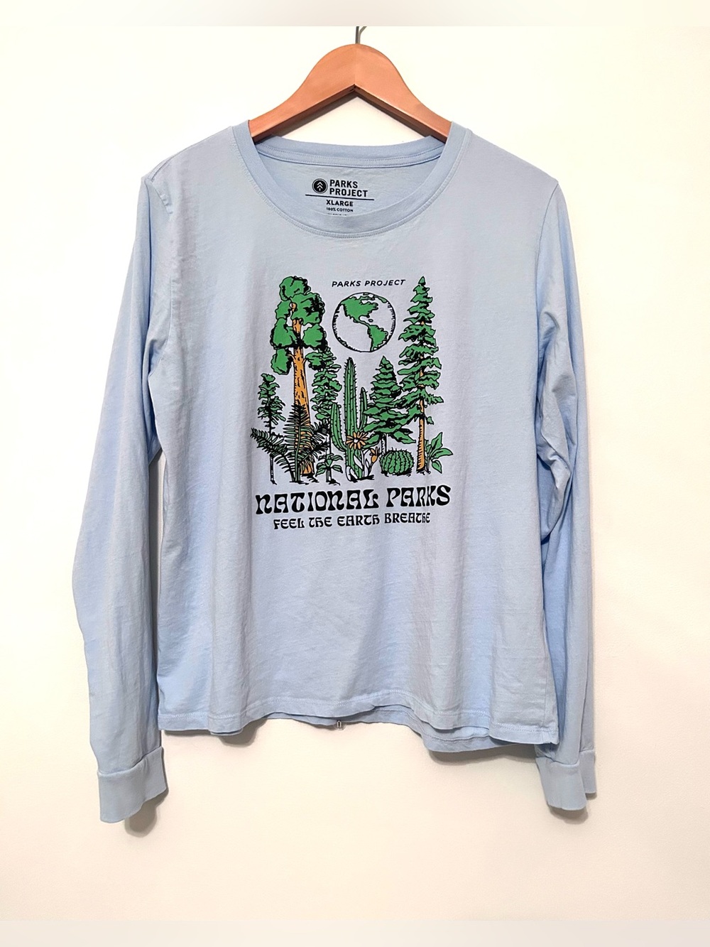 Parks Project Light Blue National Parks Long Sleeve Tee